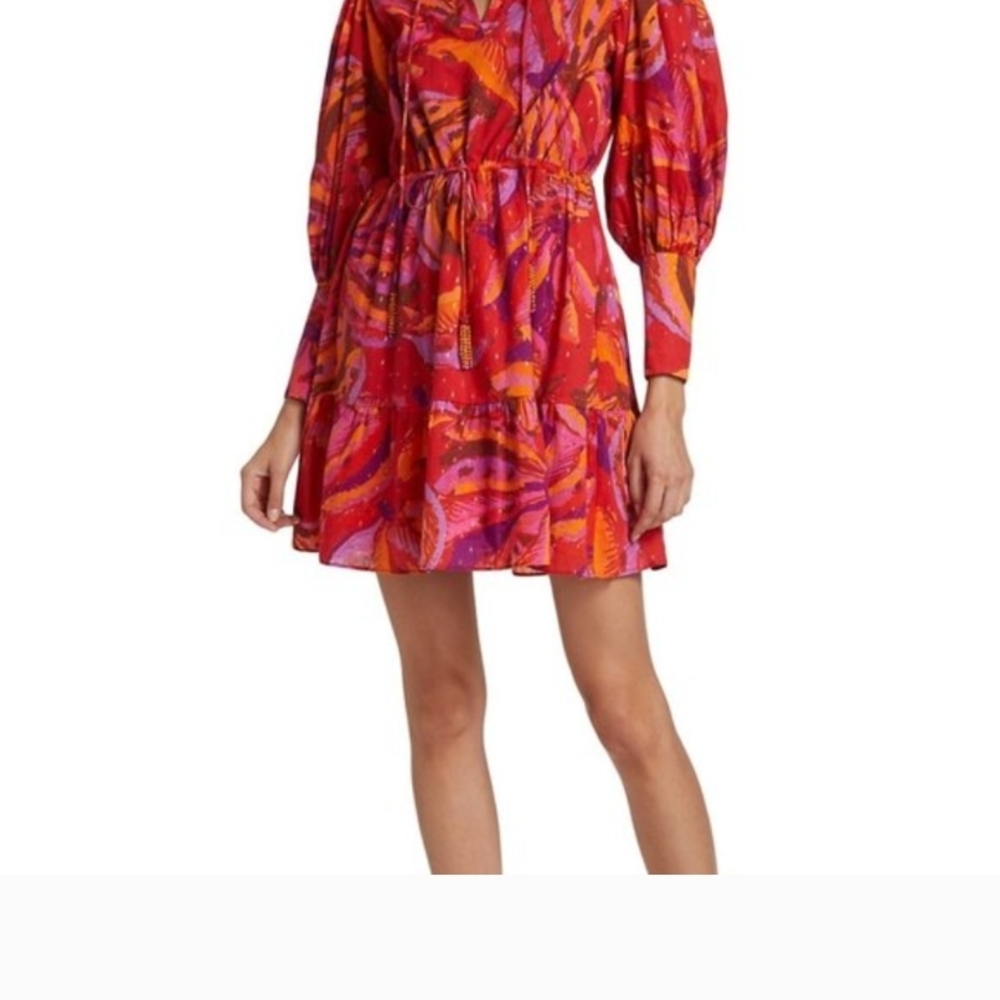 FARM Rio Multicolor Long Sleeve Dress - Picture 3 of 14